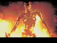 une photo d'Ã©cran de The Terminator sur Sega Megadrive